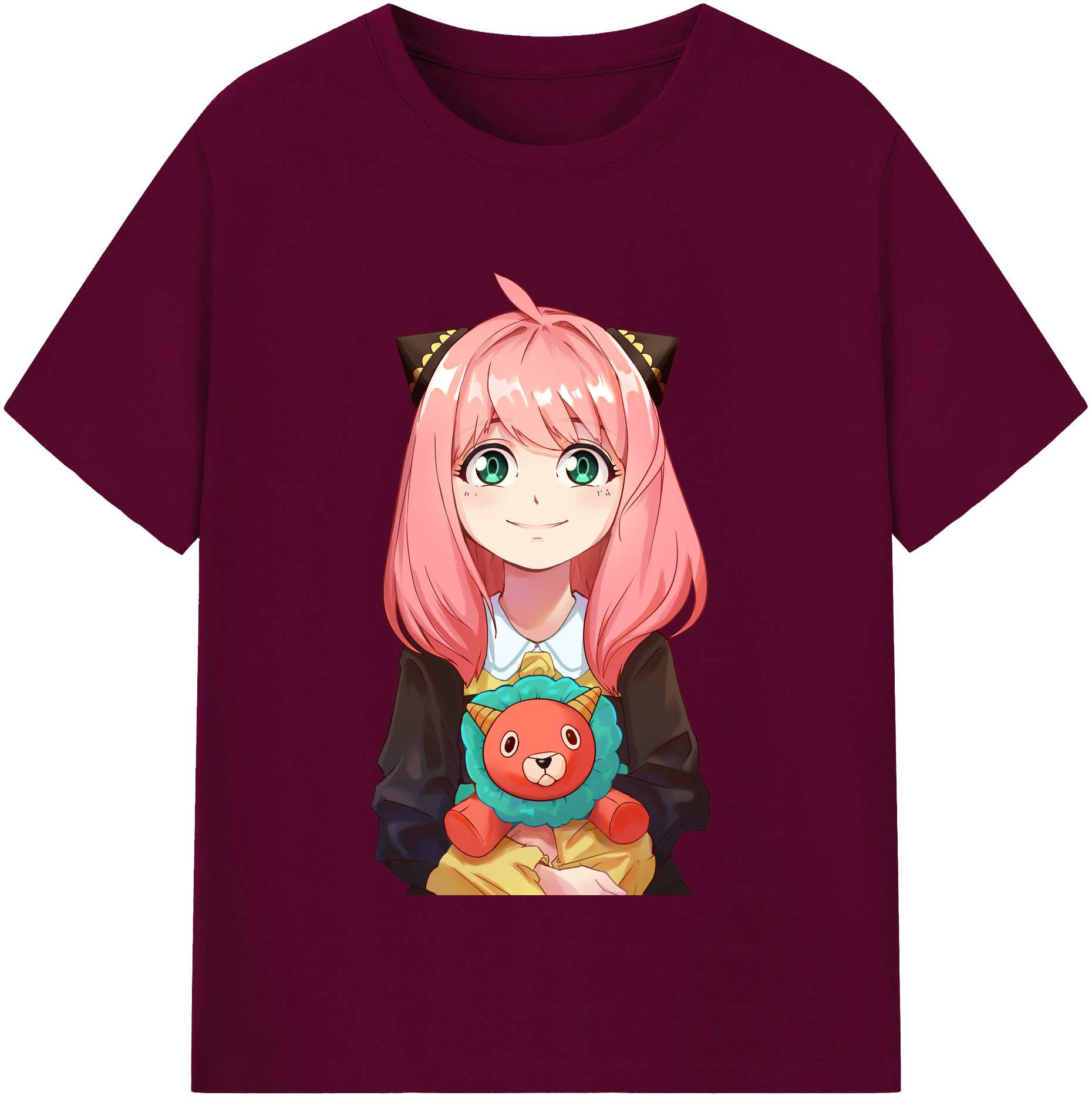 （画像用） SPY×FAMILY间谍家家酒 レディースカジュアルプリントTシャツ（綿100％）